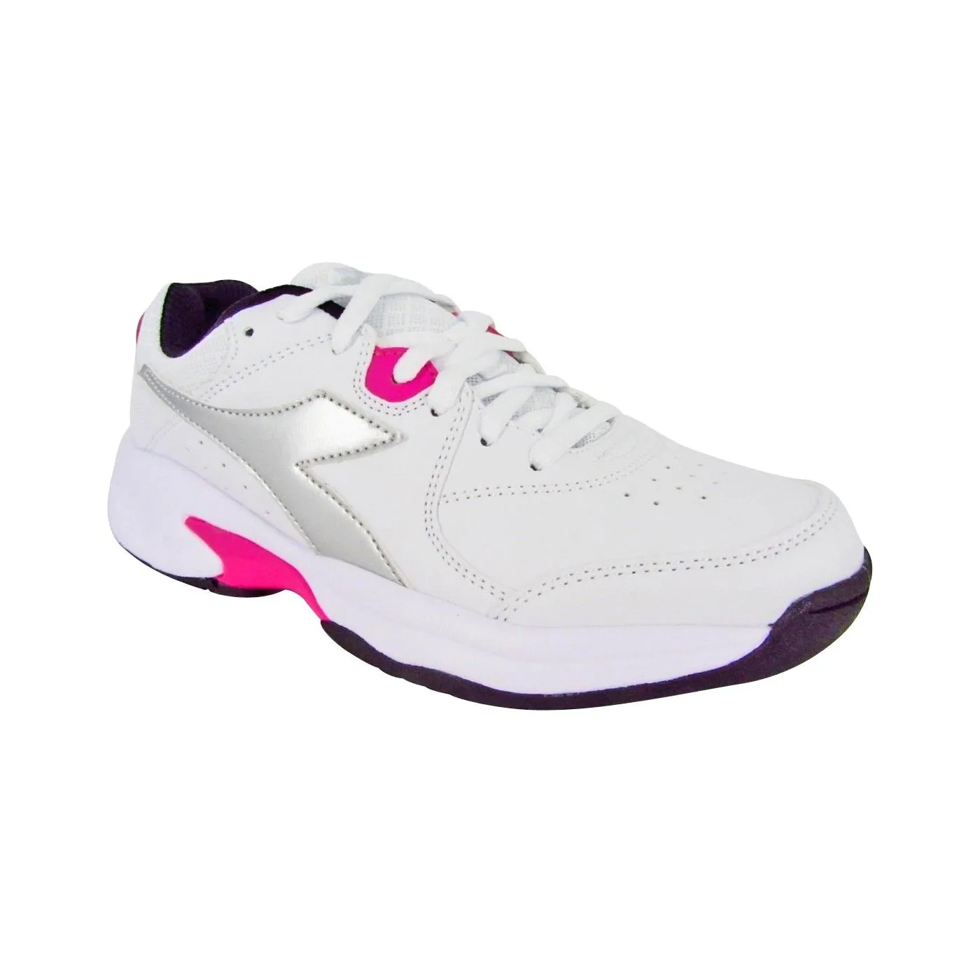 Diadora Smash 5 Blanco Rosa Mujer