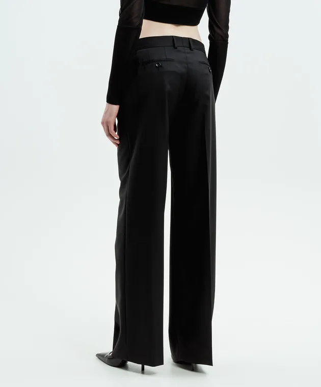 Dolce&Gabbana Black pants made of wool