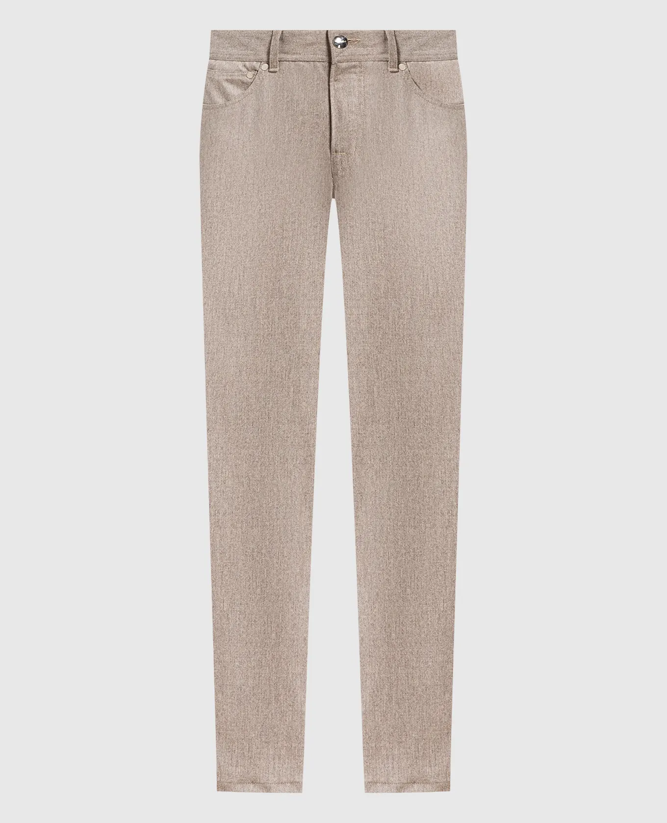 Enrico Mandelli Gray pants made of wool