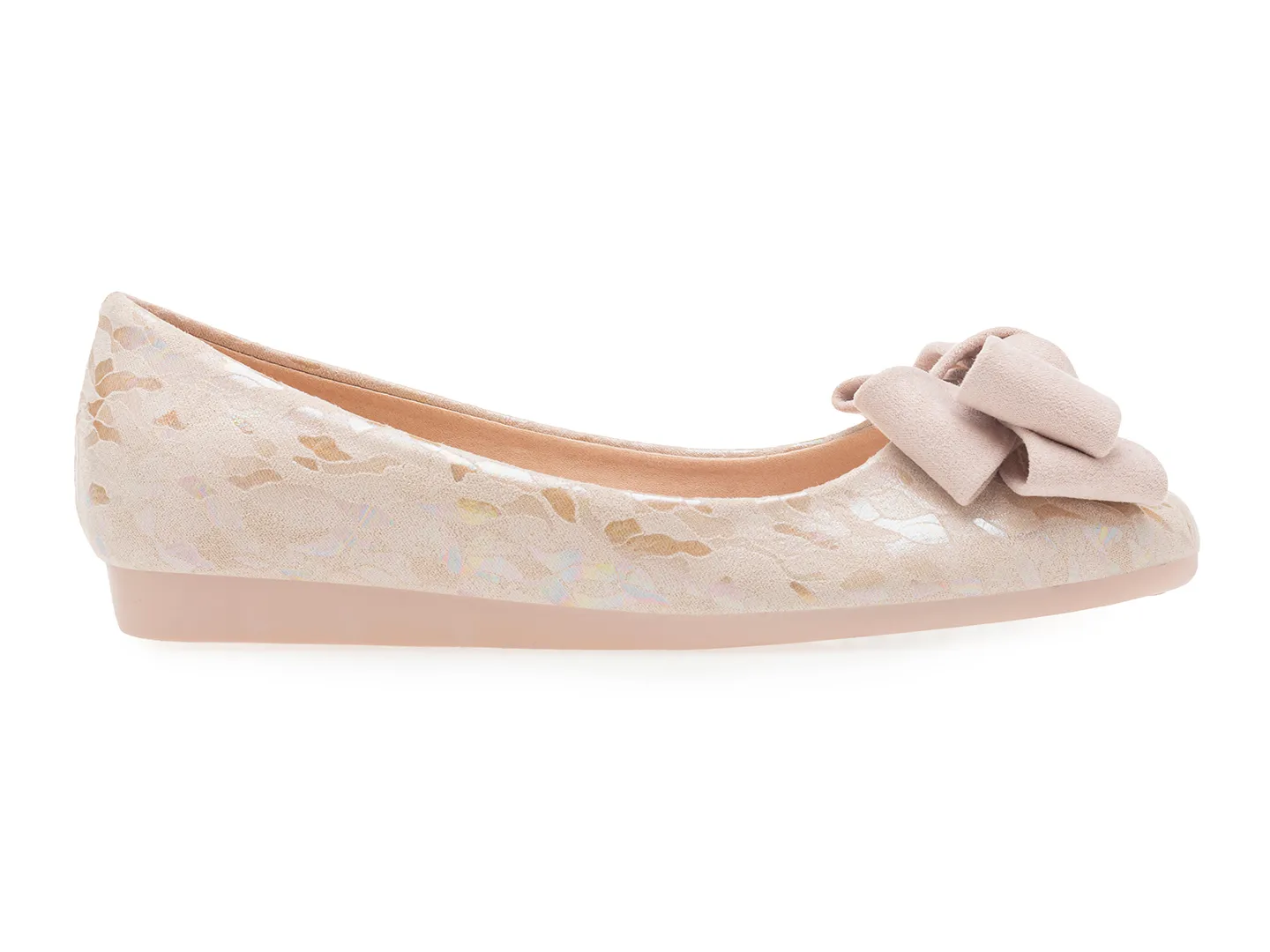 Flats Miss Pink 526810 Beige Para Niña