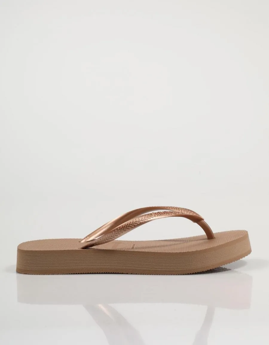  flip flops HAVAIANAS Slim en Brown 75251