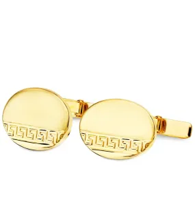 Gemelos Henri Oro Amarillo 18K