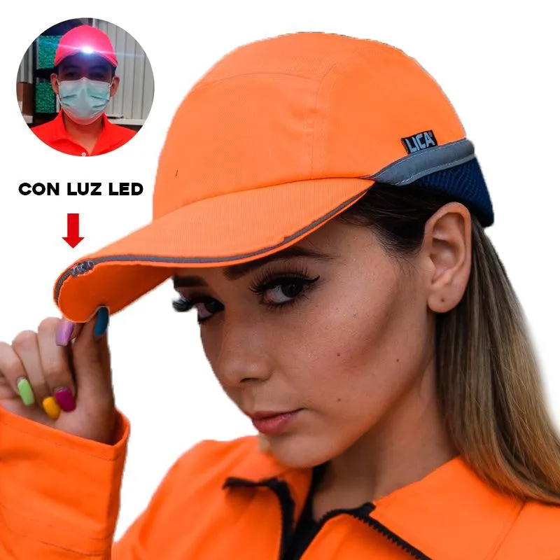 Gorra de semi seguridad modelo GRSEMI-L marca LICA