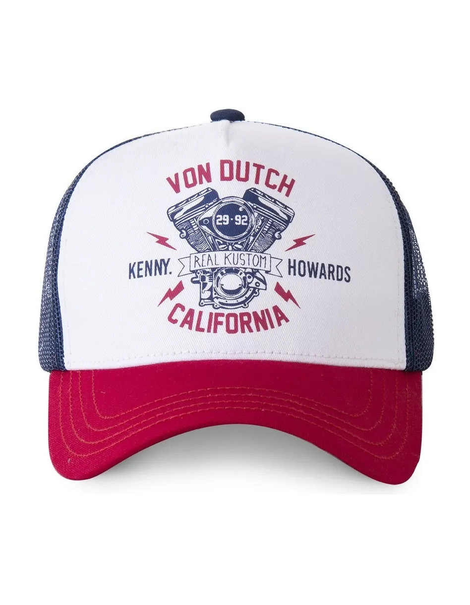 Gorra VON DUTCH - MOT BLU