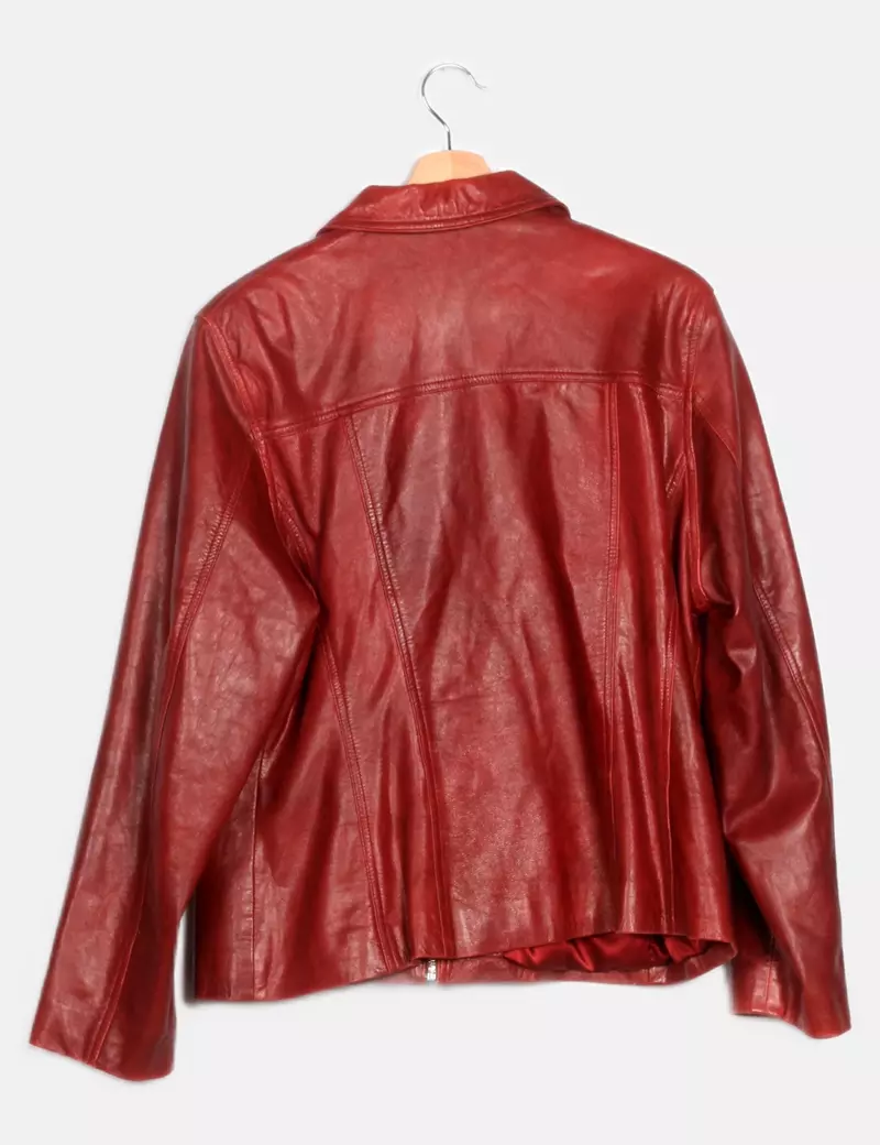 Hervás piel Chaqueta biker