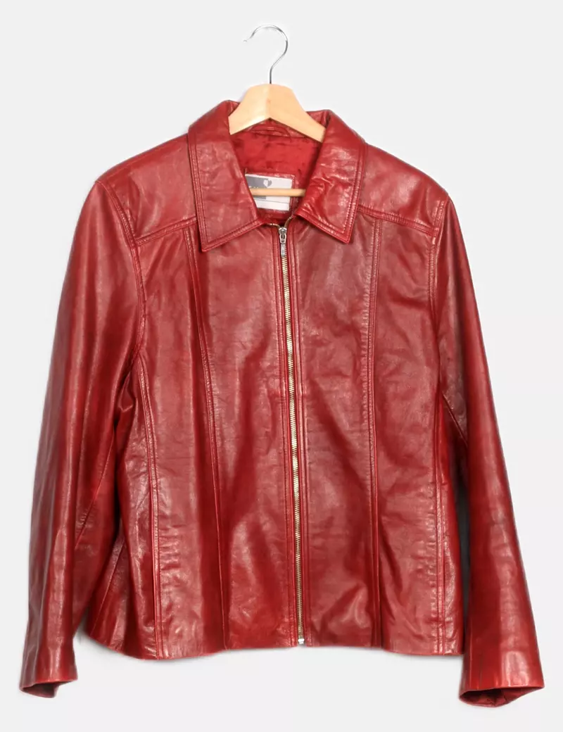 Hervás piel Chaqueta biker