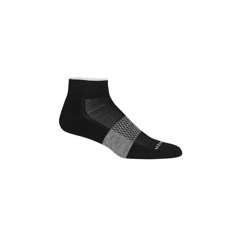 Icebreaker Calcetines Multisport Ultra Light Mini (Negro/Nieve) Hombre