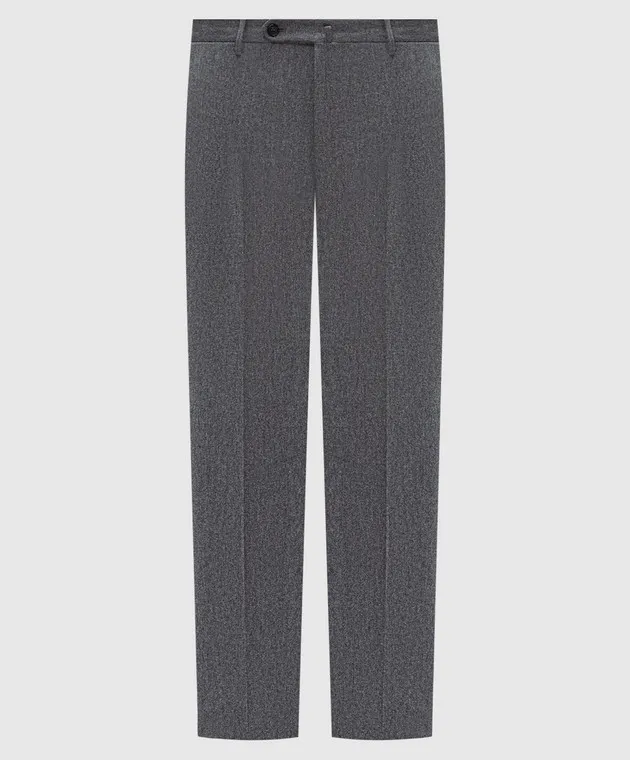 Incotex Gray pants made of wool