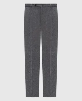 Incotex Gray pants made of wool