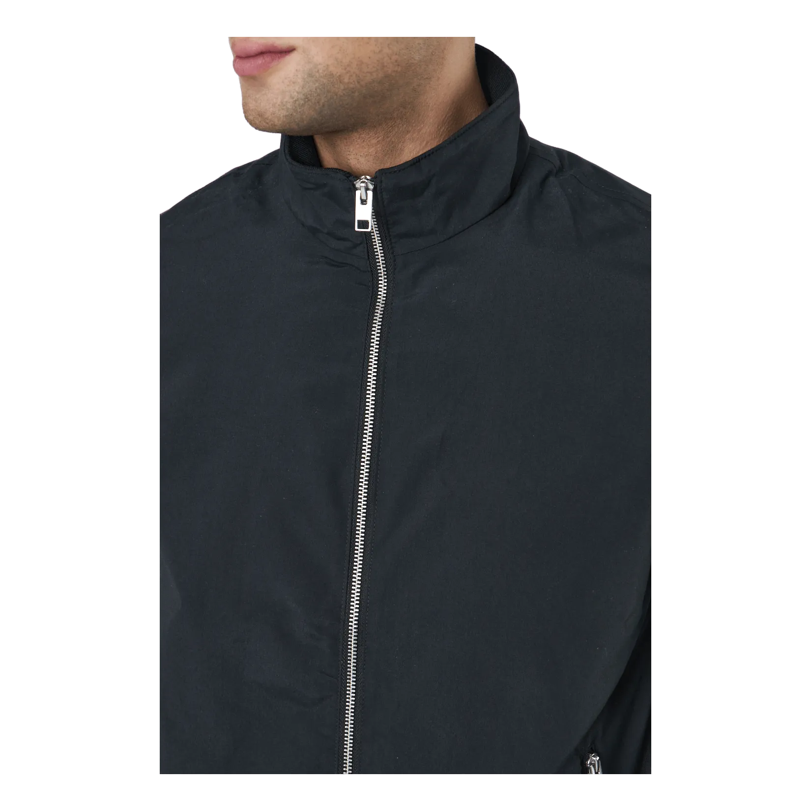 Jack & Jones Jjerush Harrington Bomber Noos Black