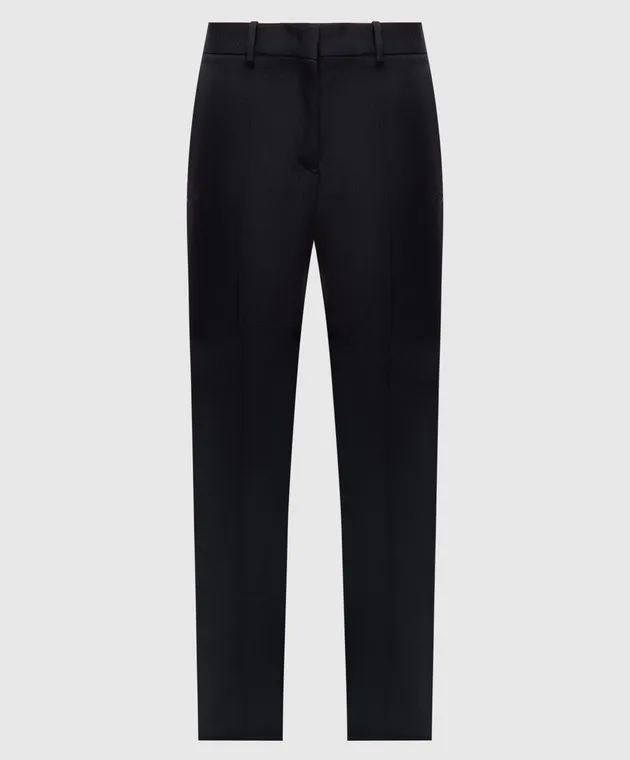 Jil Sander Black pants made of wool