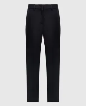 Jil Sander Black pants made of wool