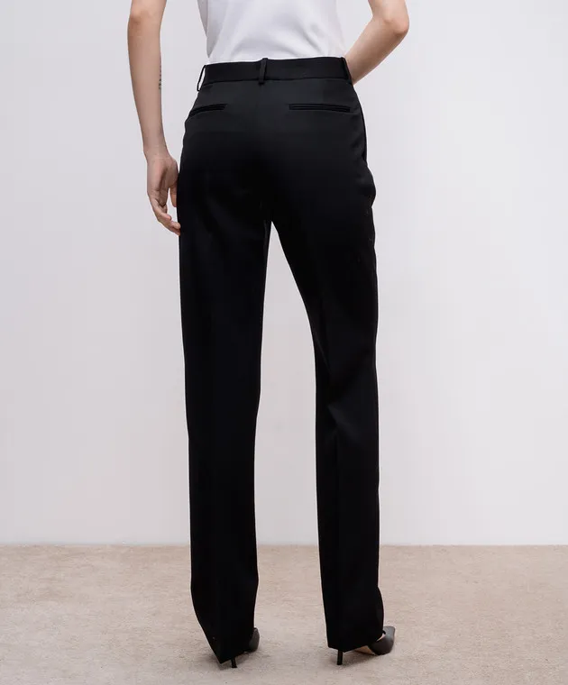 Jil Sander Black pants made of wool