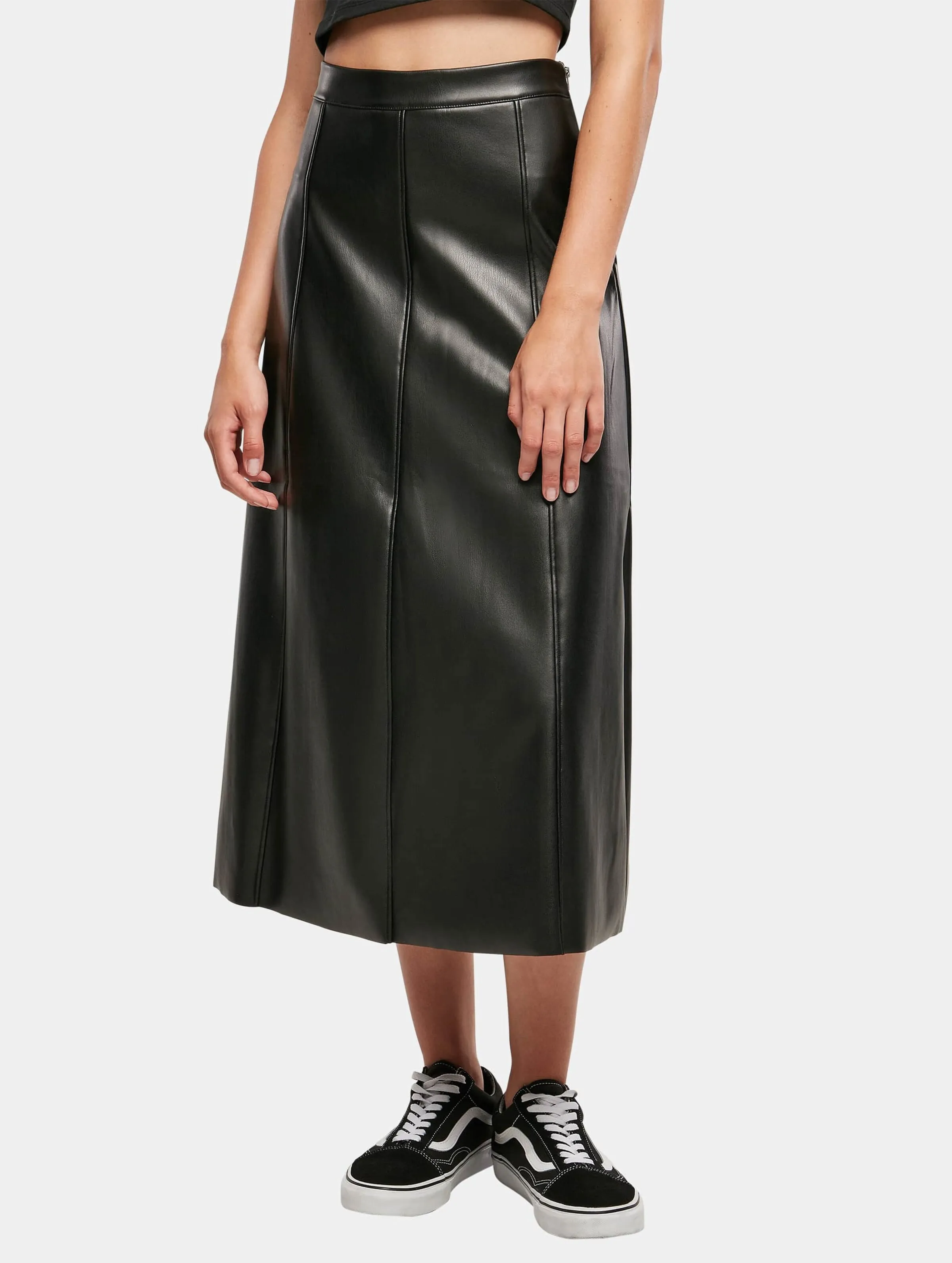 Ladies Synthetic Leather Midi