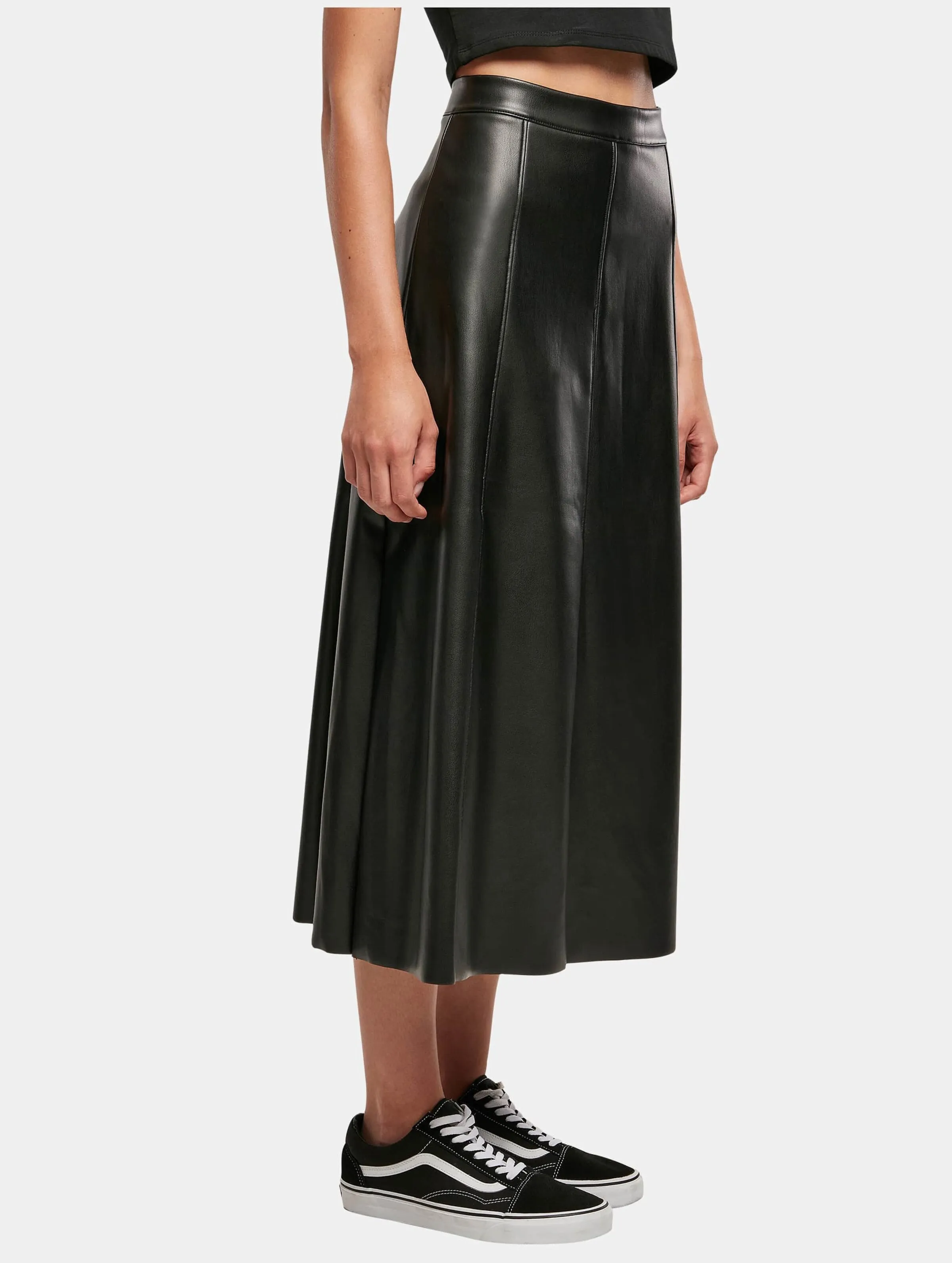 Ladies Synthetic Leather Midi