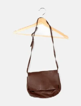 Massimo Dutti Mini bolso marrón