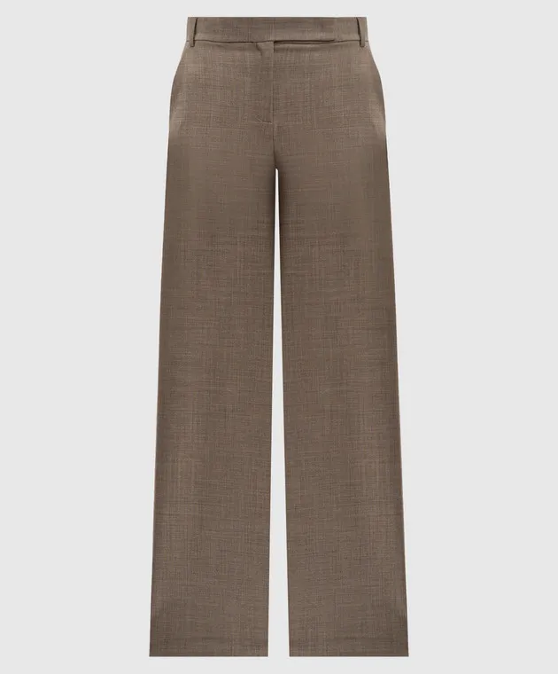 Max & Co VACANZE beige pants with wool