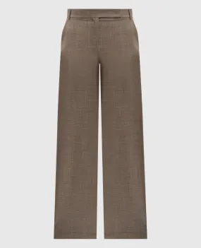 Max & Co VACANZE beige pants with wool