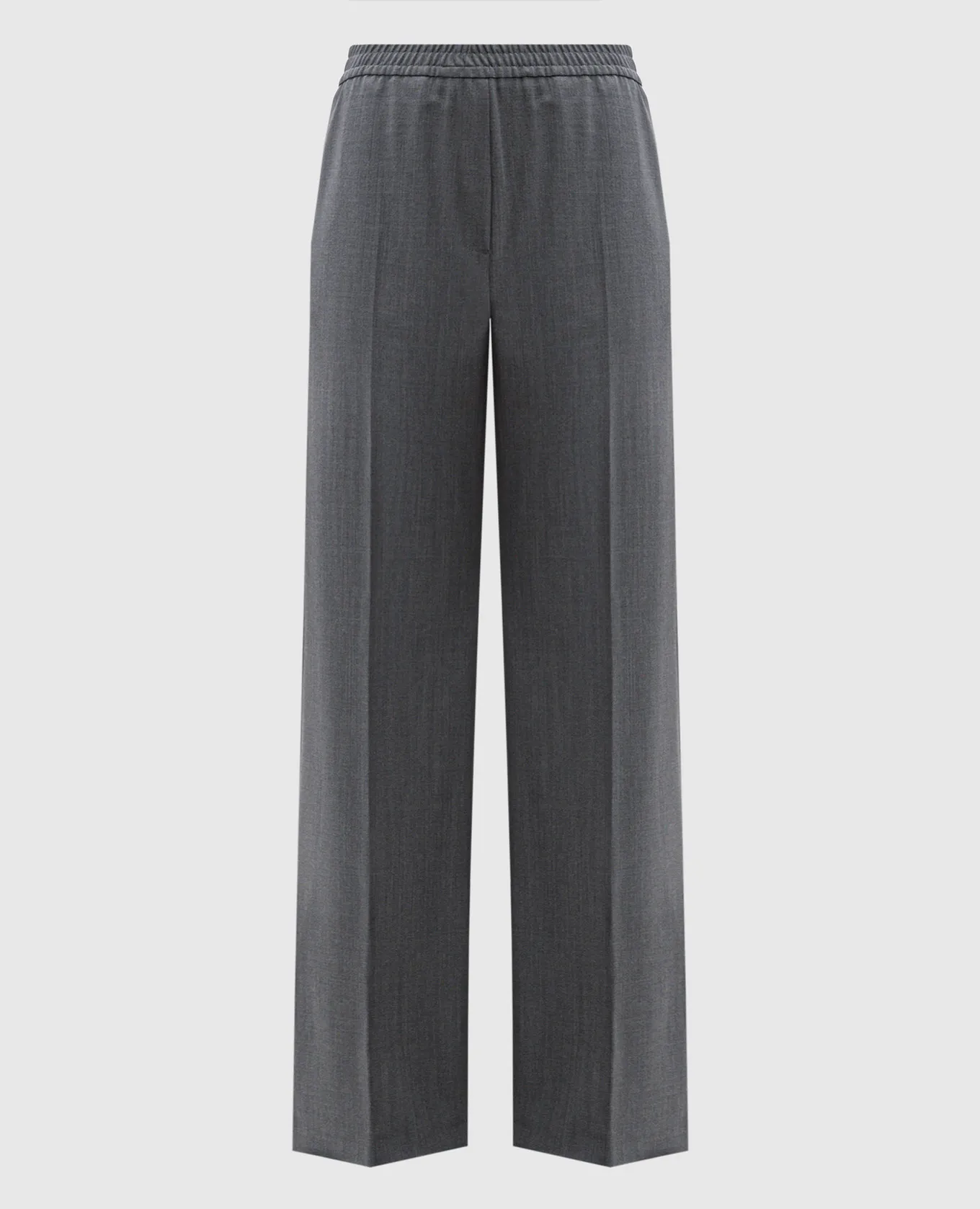 Max Mara Weekend Gray pants PETRA with wool