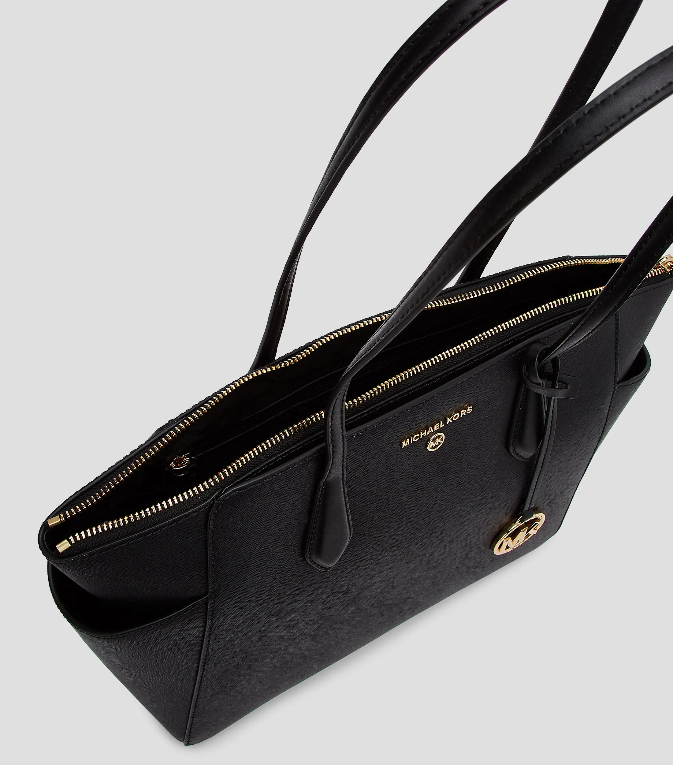 Michael Kors Bolso Tote en piel negro Marilyn Mujer