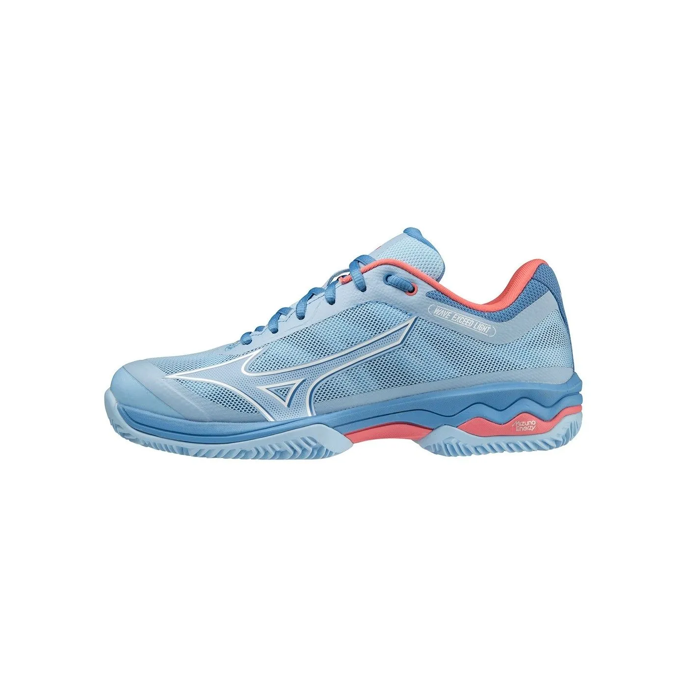 Mizuno Wave Exceed Light Cc Azul Mujer