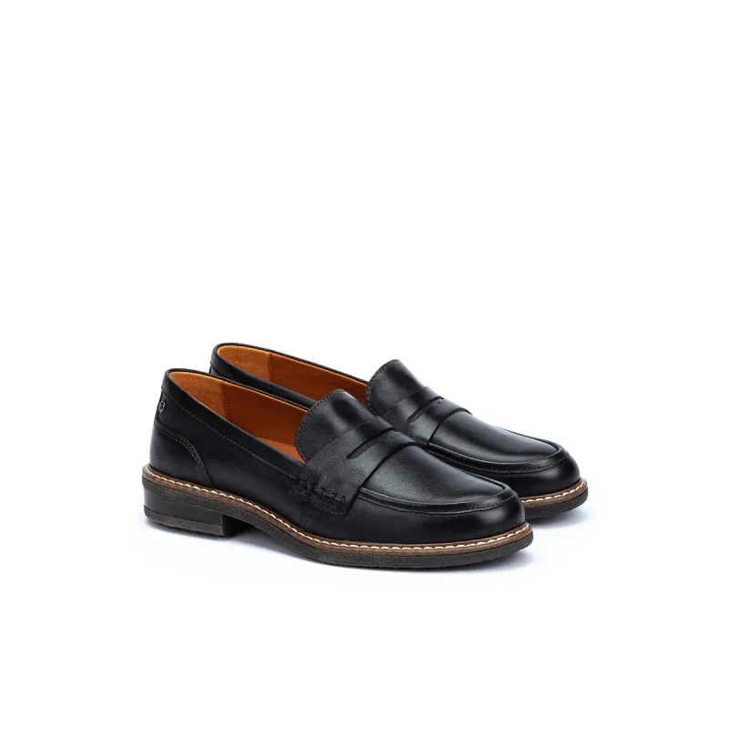 Mocasines ALDAYA W8J negro