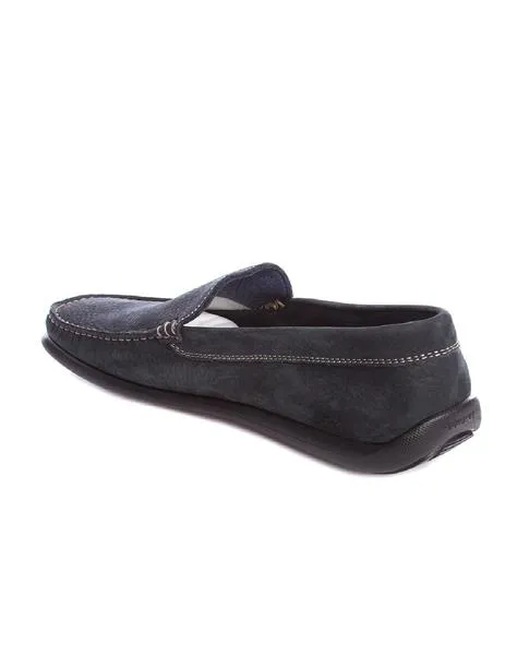 mocasines frau liso azul