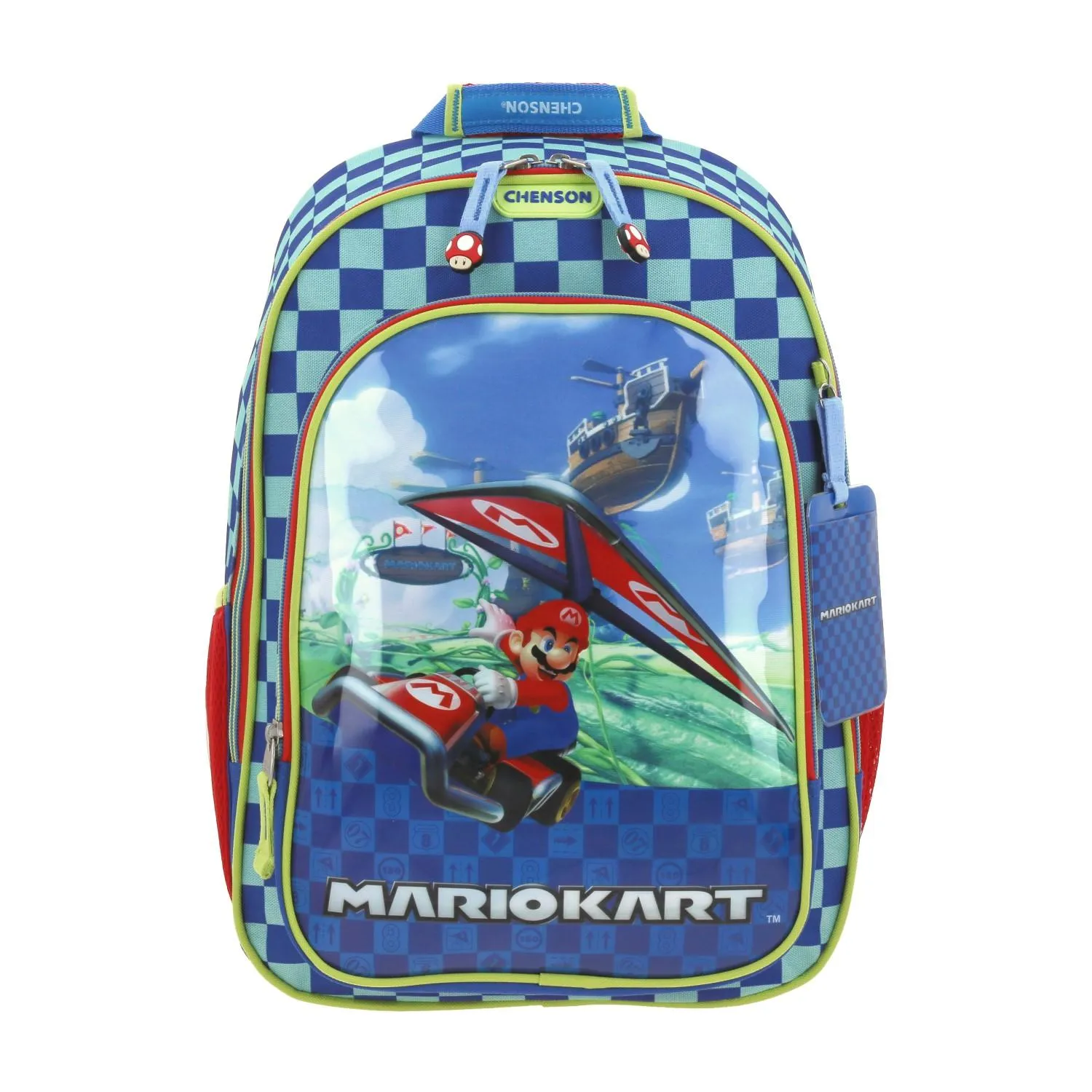 Mochila Azul Mario Bros Para Nio Chenson Flewn