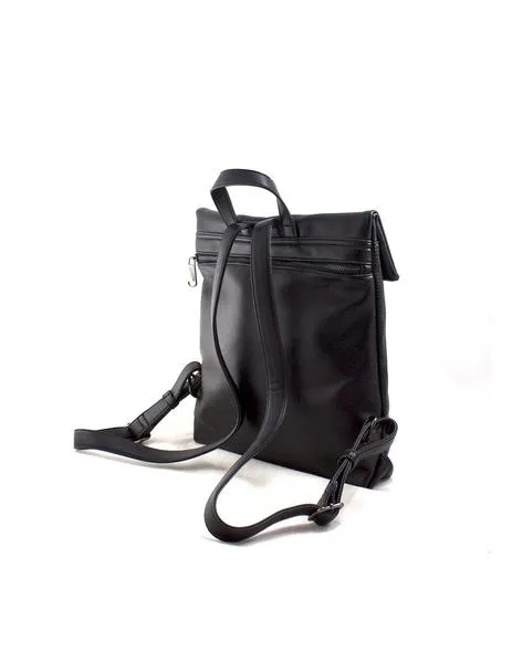 mochila privata basic troquelada negro