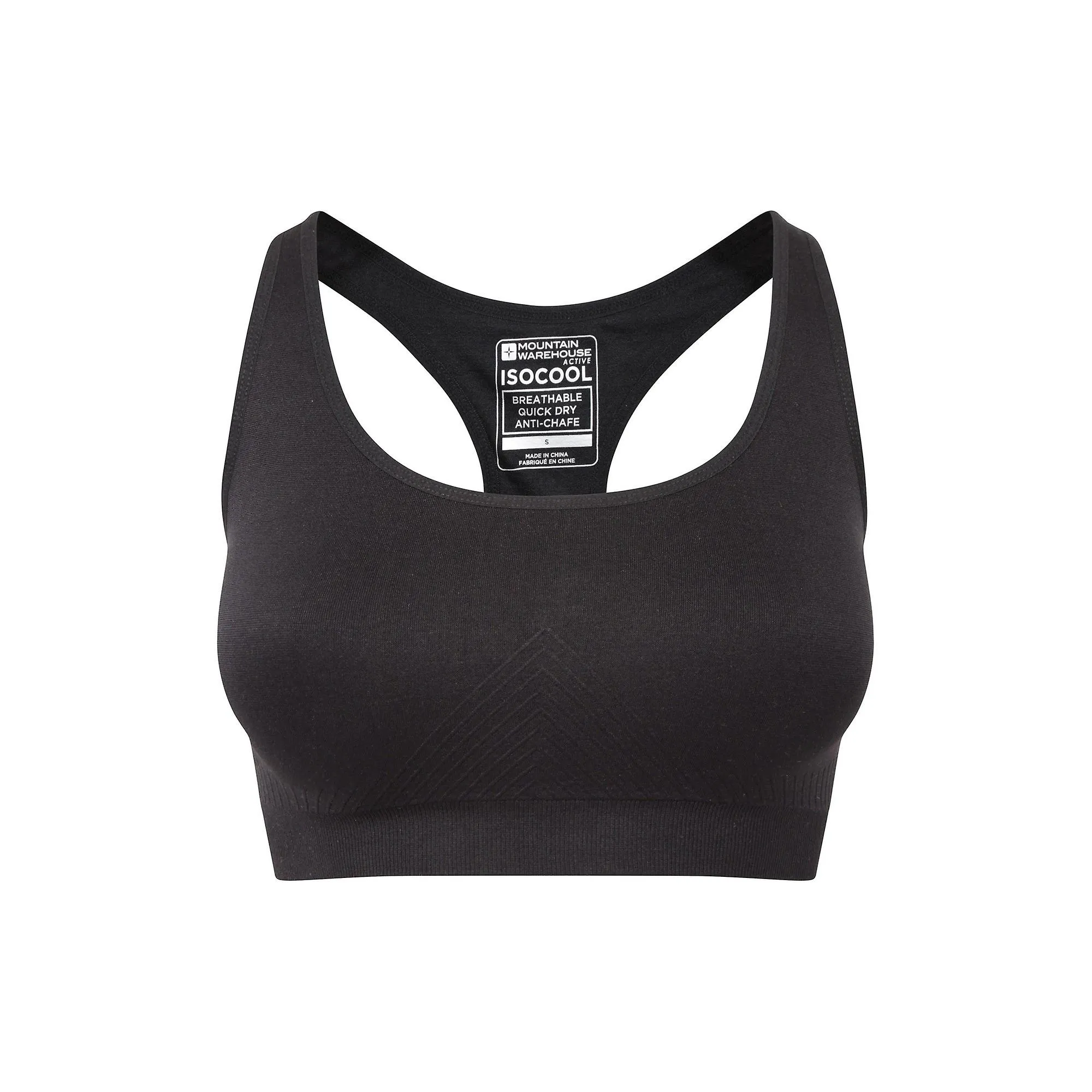 MOUNTAIN WAREHOUSE WOMEN/LADIES ANTICHAFE SEAMLESS SPORTS BRA