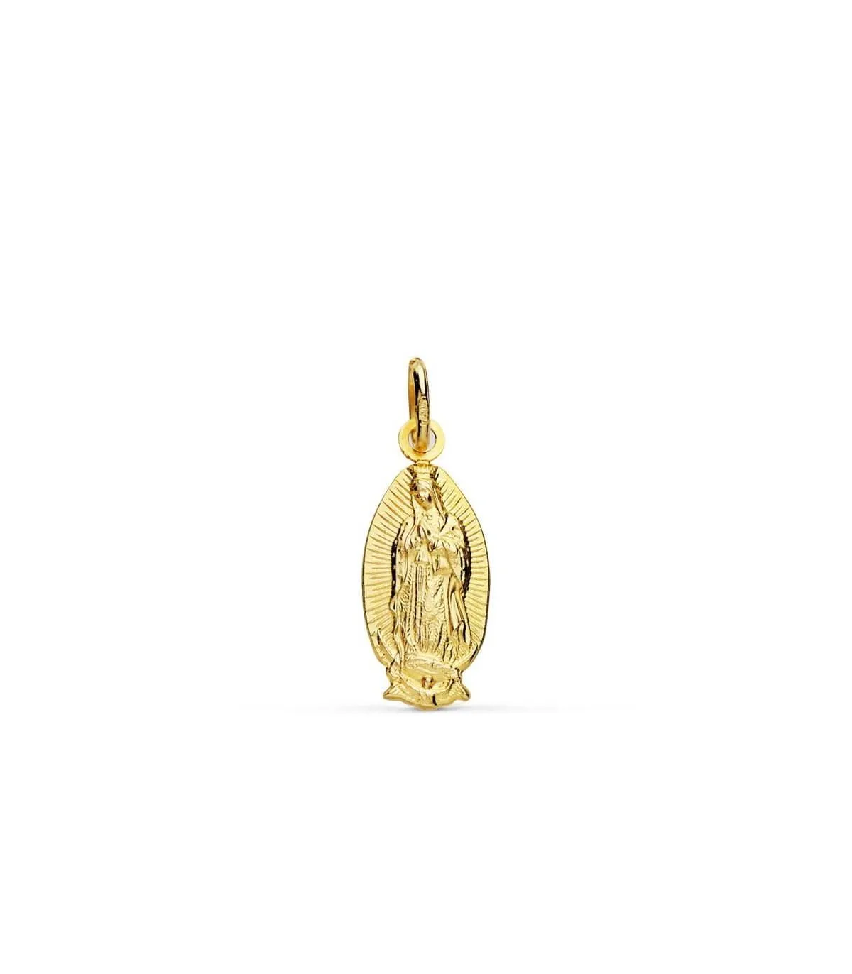 Médaille Nd. Guadalupe Mexique Or 18k 19mm