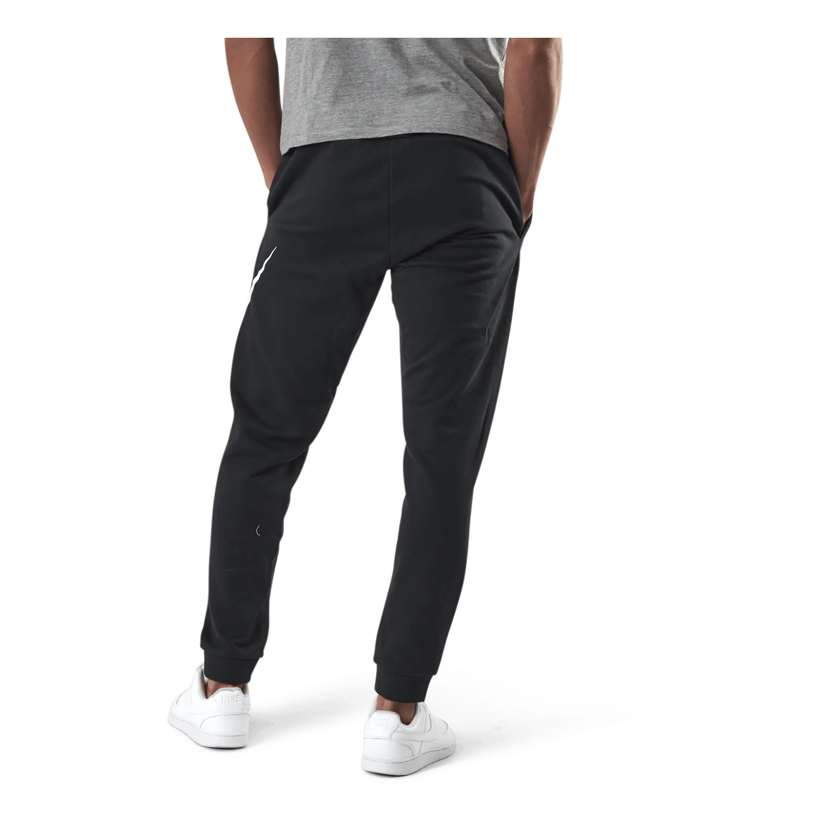 Nike Dri-FIT Men's Tapered Training Pants BLACK/WHITE