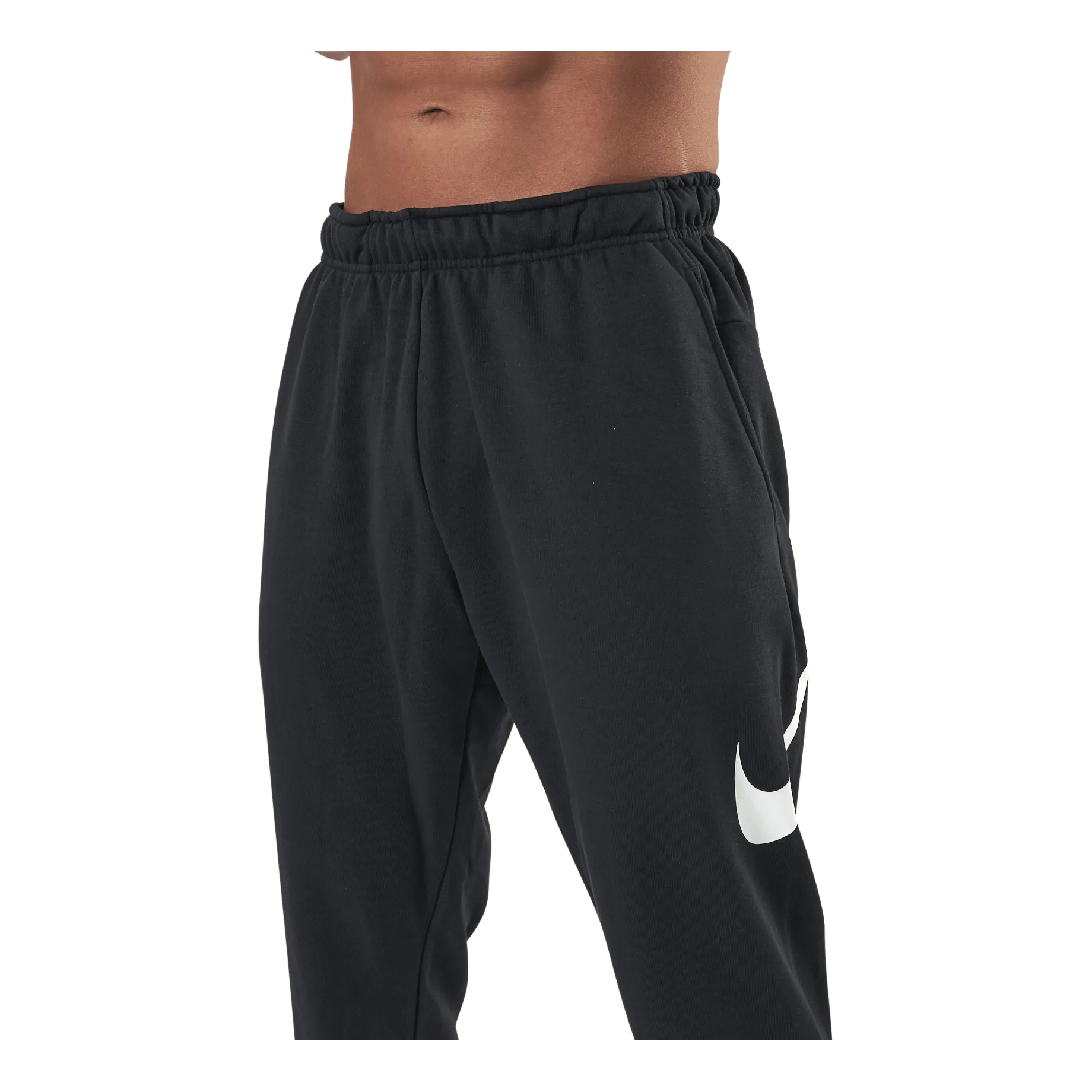 Nike Dri-FIT Men's Tapered Training Pants BLACK/WHITE