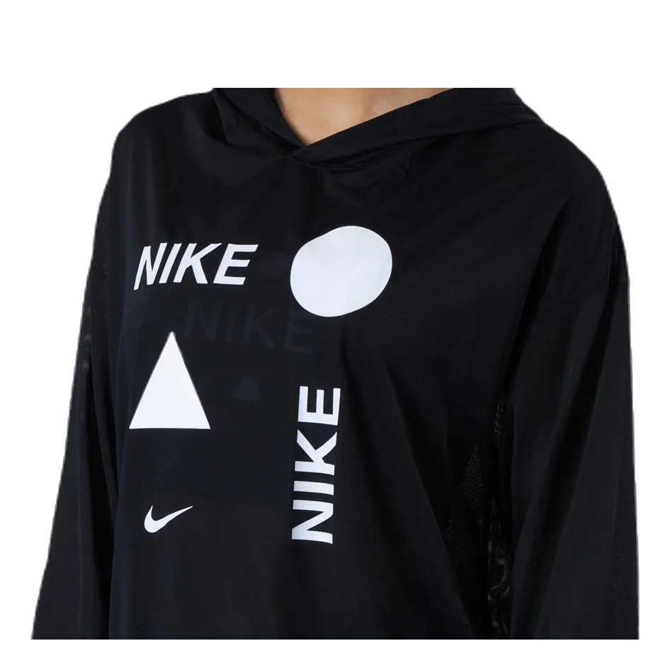 Nike Fleece Hoody Icon Clash White/Black