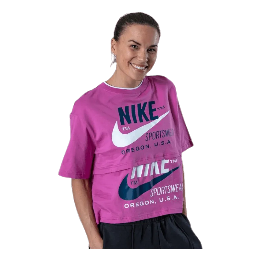 Nike Nsw Short-Sleev Pink