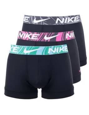 NIKE - Pack 3 boxers negro y multicolor 4500518898 Dri Fit Essential Micro Hombre