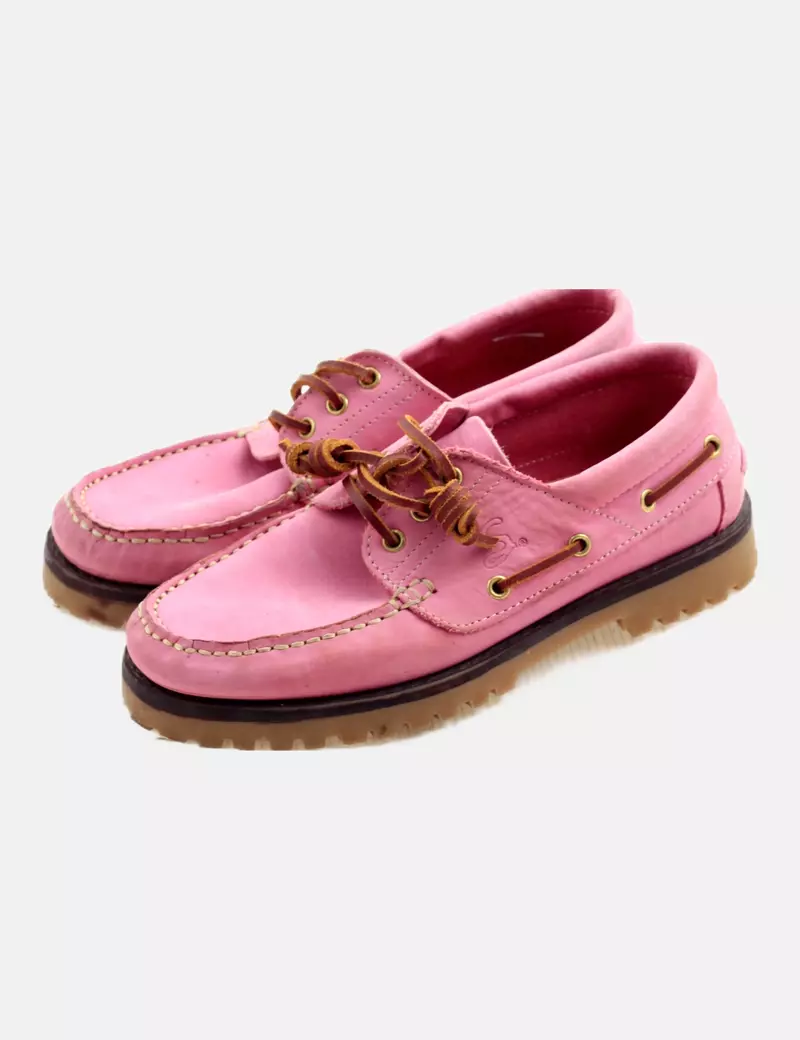 NoName Mocasines rosas nauticos