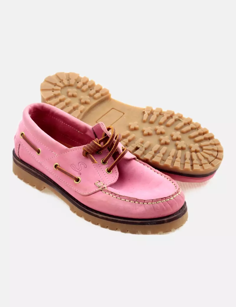 NoName Mocasines rosas nauticos