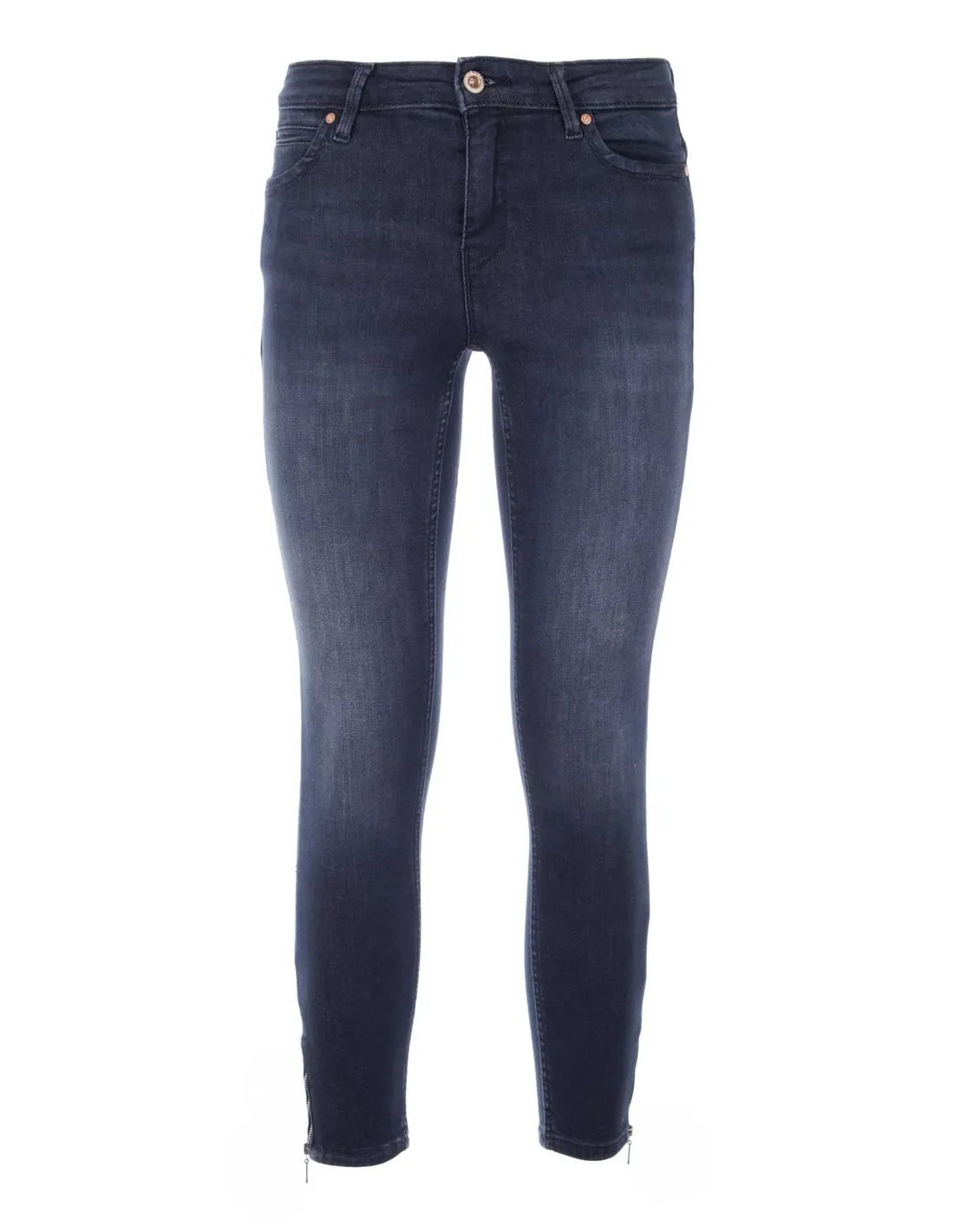 ONLY - Pantalón negro denim OnlKendell Mujer