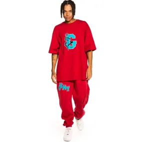 Pack Grimey Pantalón + Tee "Singgang Junction" - Red | Fall 21