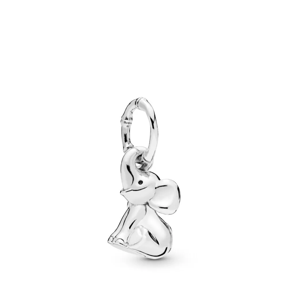 PANDORA Charm colgante en plata de ley Elefante Artículo 798069