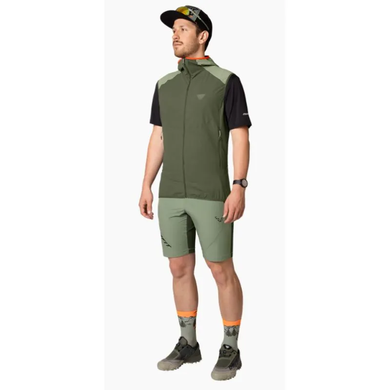 Pantalones cortos de senderismo Dynafit TRANSALPER2 LIGHT DST SHORTS (sage) Hombre