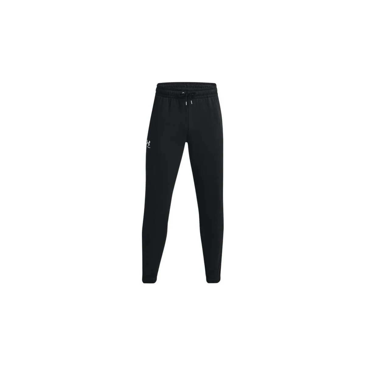 Pantalones Jogger Essential Fleece Hombre Black/White