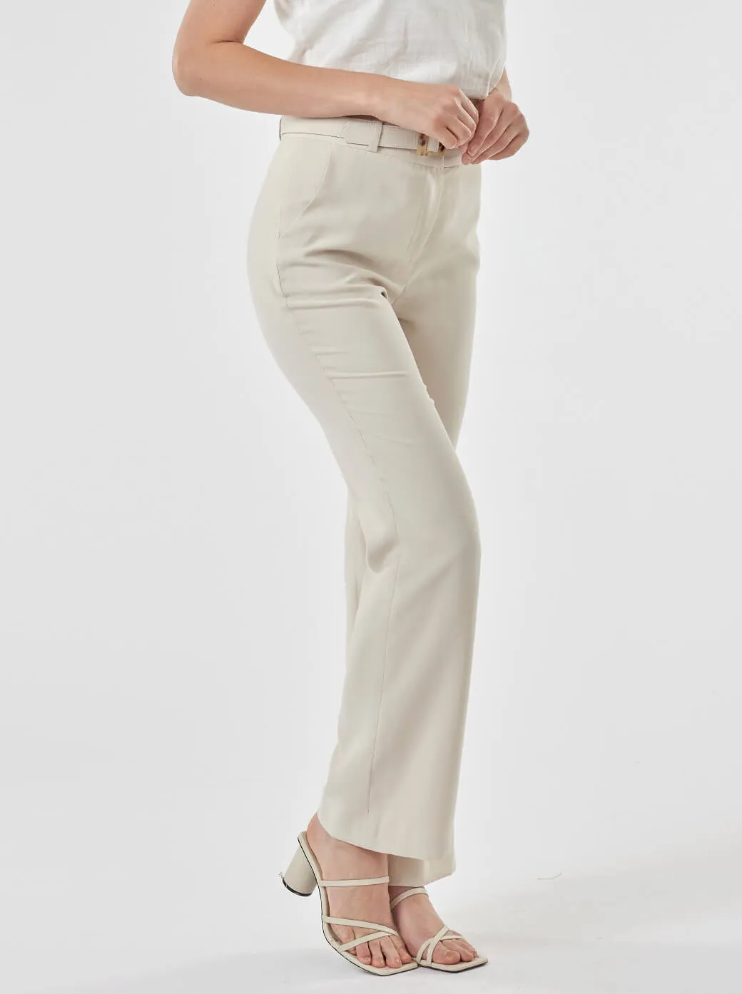 Pantalón beige Kaela