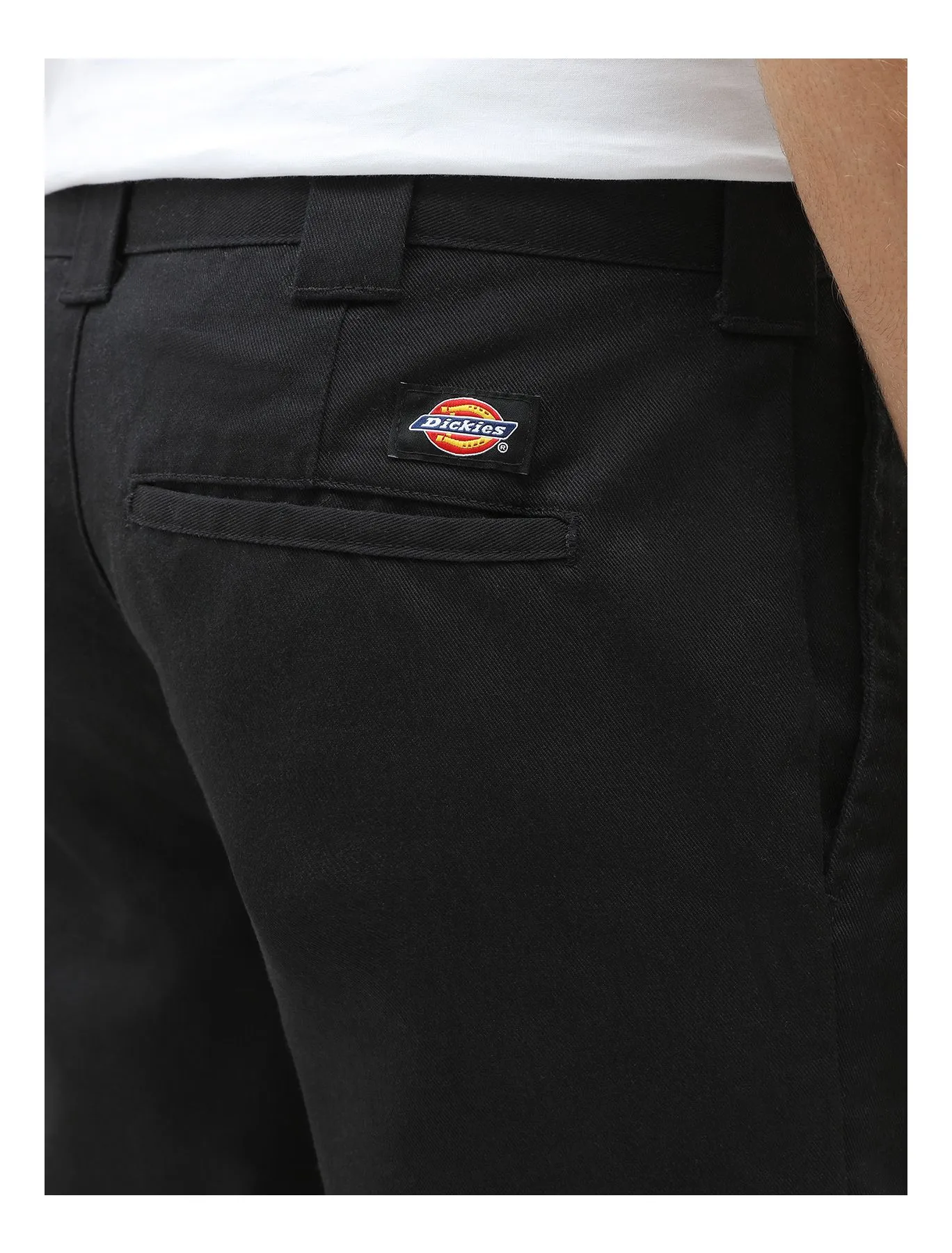 Pantalón DICKIES hombre entallado 872 Slim Fit Work Black BLK Ref. DK0WE872BL1 Negro