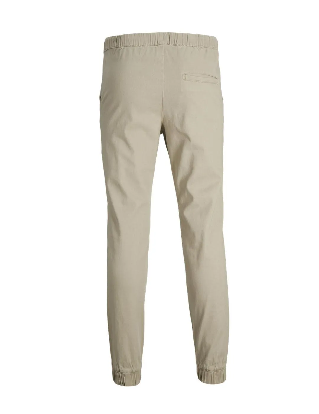 Pantalón Jack&Jones Gordon beige con puño Regular fit hombre