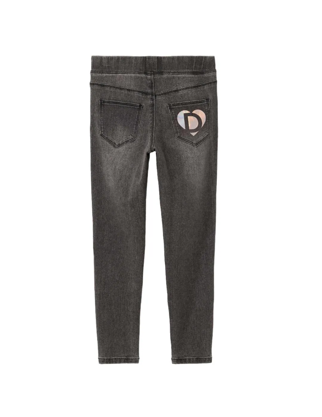 Pantalón Legging Denim Grey Desigual