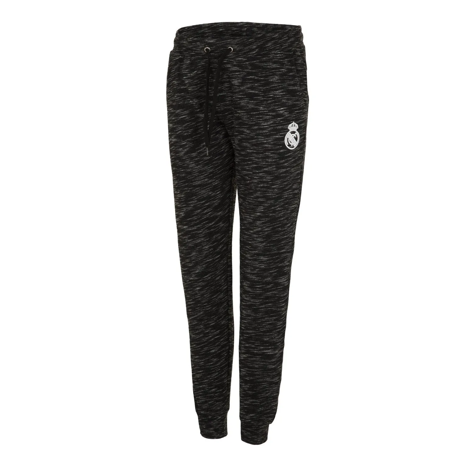 Pantalón Negro Melange Mujer Real Madrid