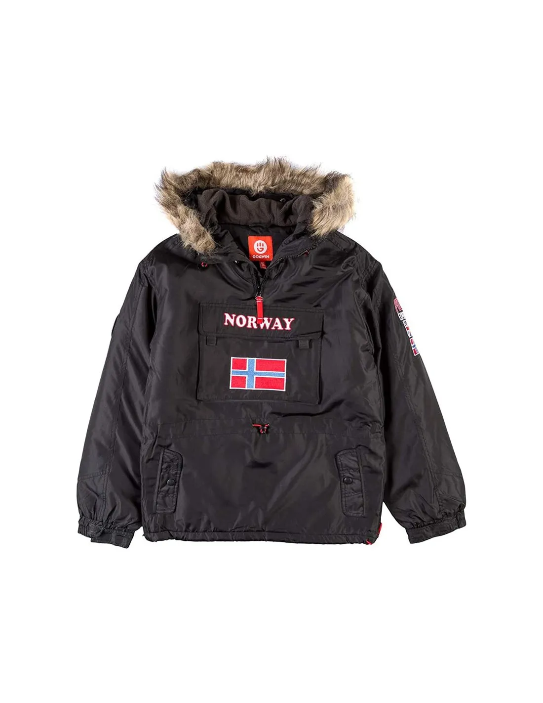 Parka Go & Win Noreg Junior Negro