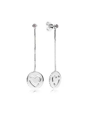 pendientes pandora amor puro